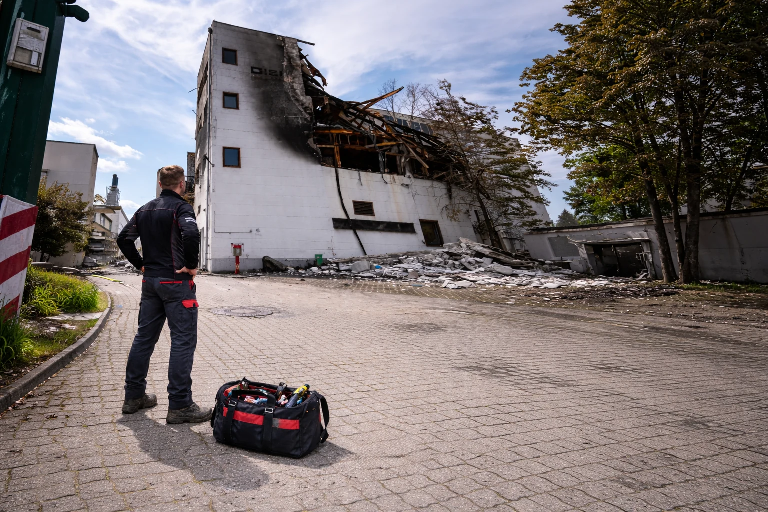 Soforthilfe nach Brandschaden in Wohnung oder Haus in Wien