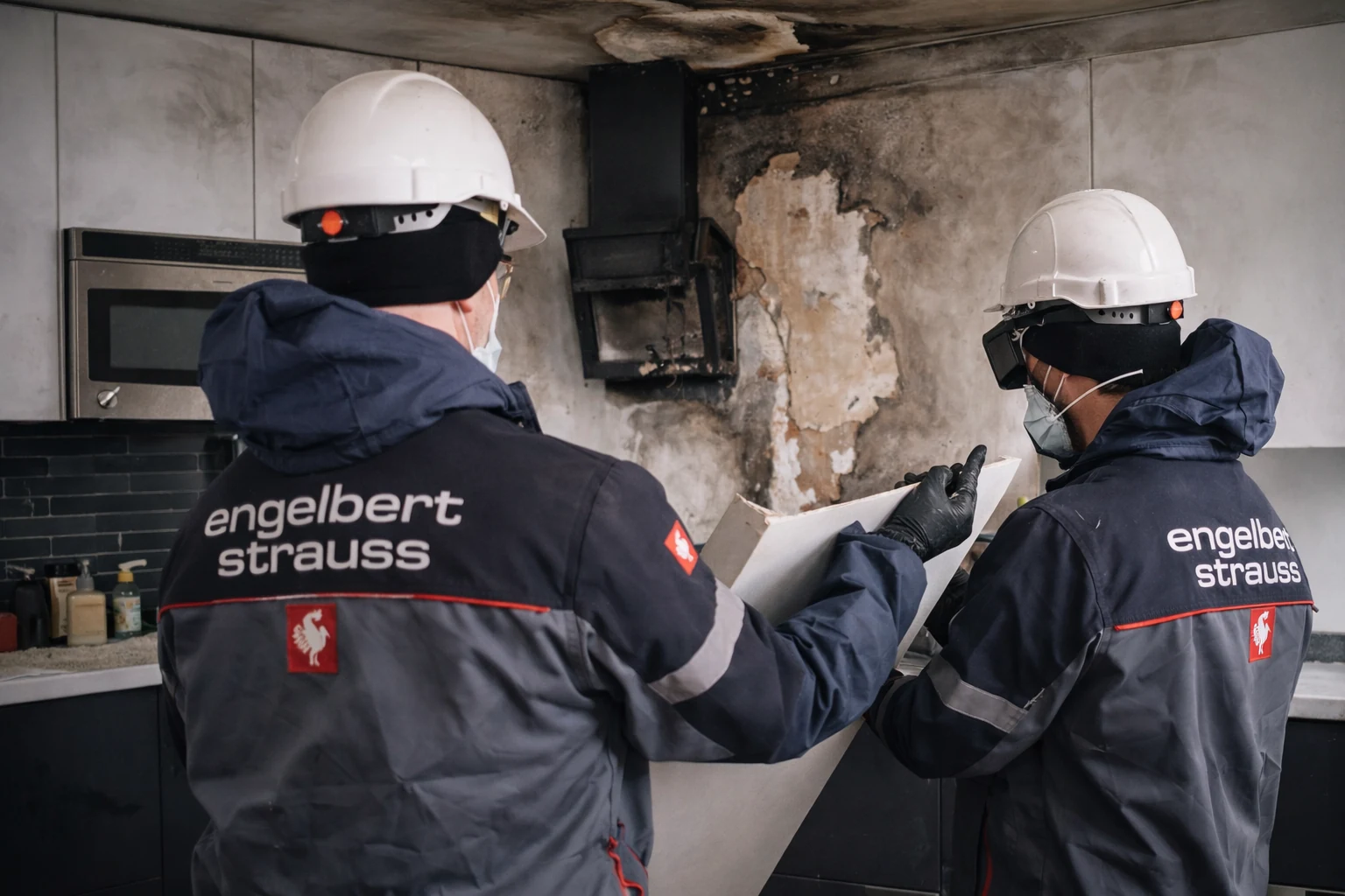 Versicherung, Dokumentation und Koordination bei Brandschaden in Wien